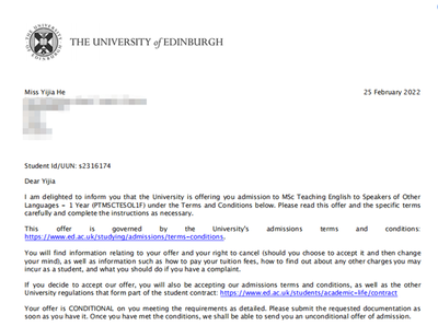 海外深造優(yōu)秀學(xué)子何宜嘉:把握機(jī)遇,迎難而上