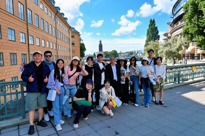 管理學院師生赴北歐開展創新創業海外訪學活動