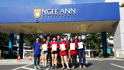 國際學院師生赴新加坡海外游學 拓展國際視野